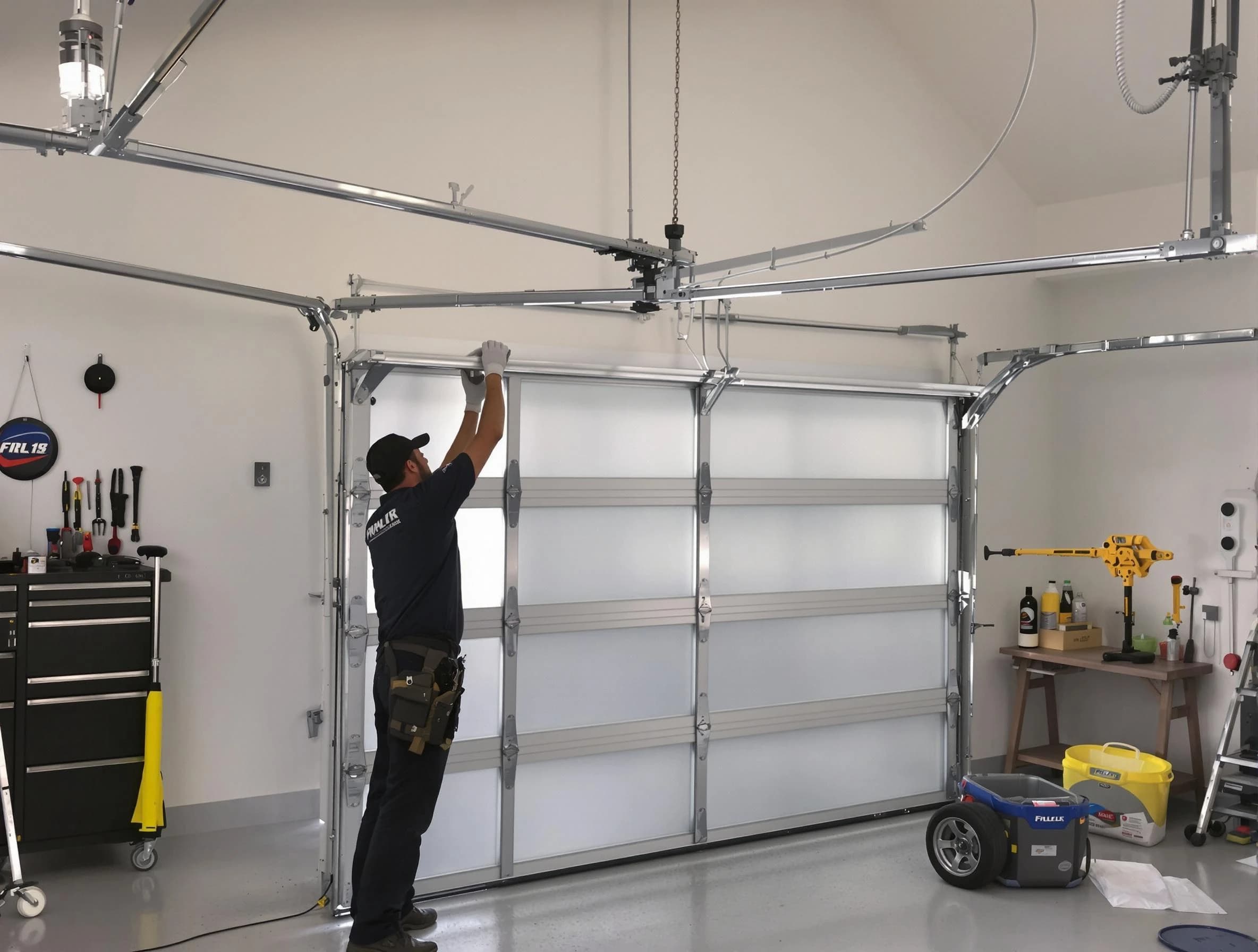 Brockton Garage Door Repair certified team performing precision garage door installation in Brockton