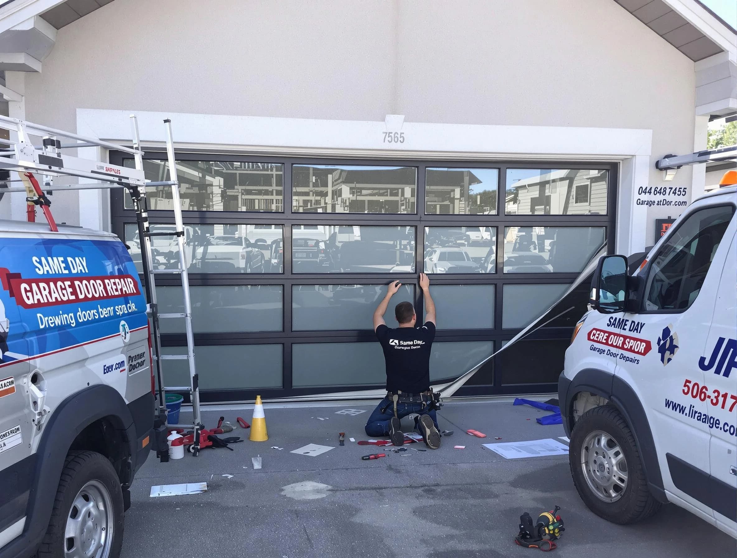 Brockton Garage Door Repair providing same-day garage door repair in Brockton