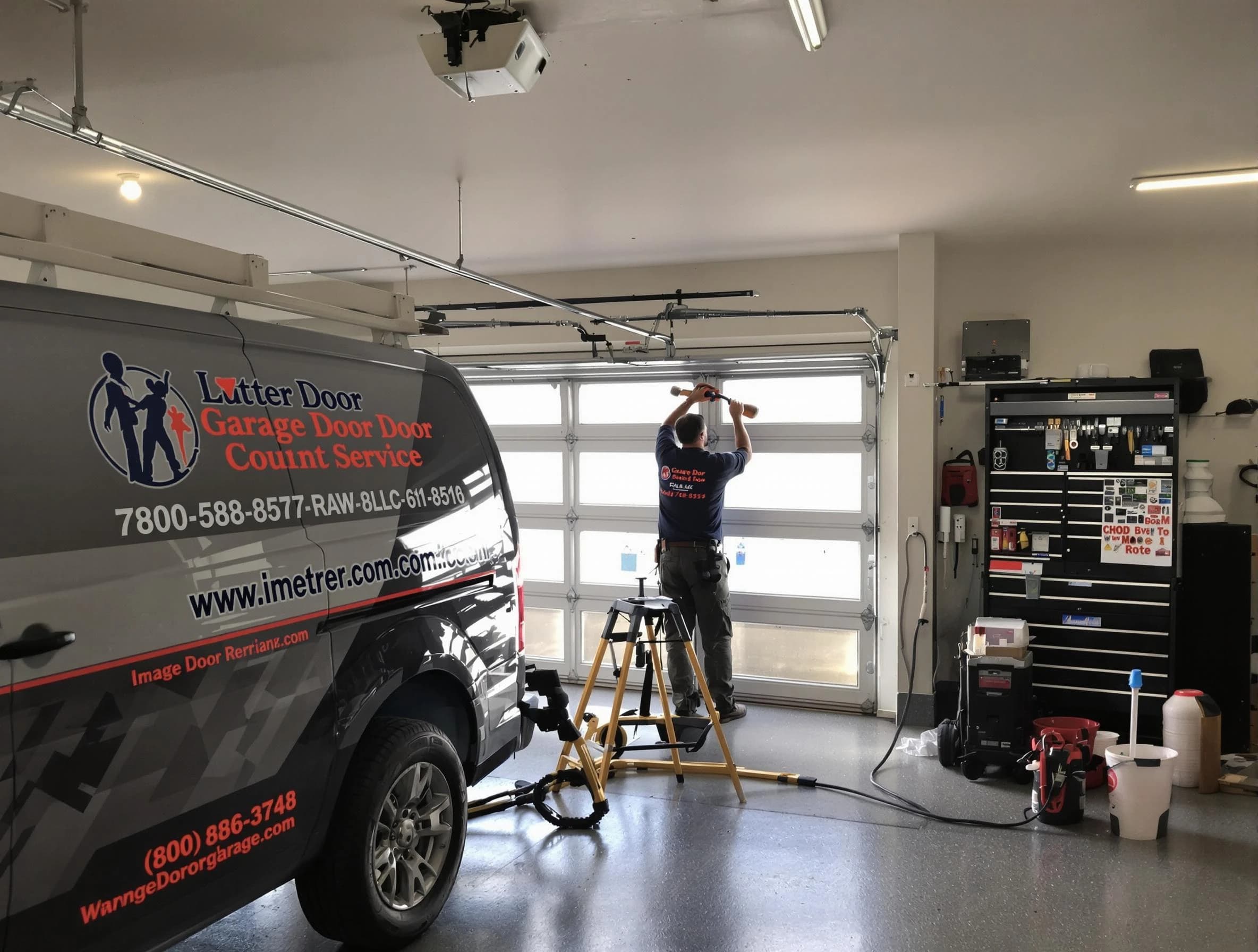 Brockton Garage Door Repair rapid response team performing same-day repair in Brockton