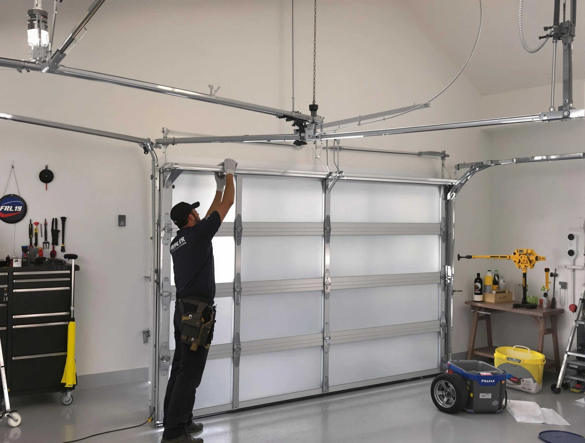 Brockton Garage Door Repair certified team performing precision garage door installation in Brockton