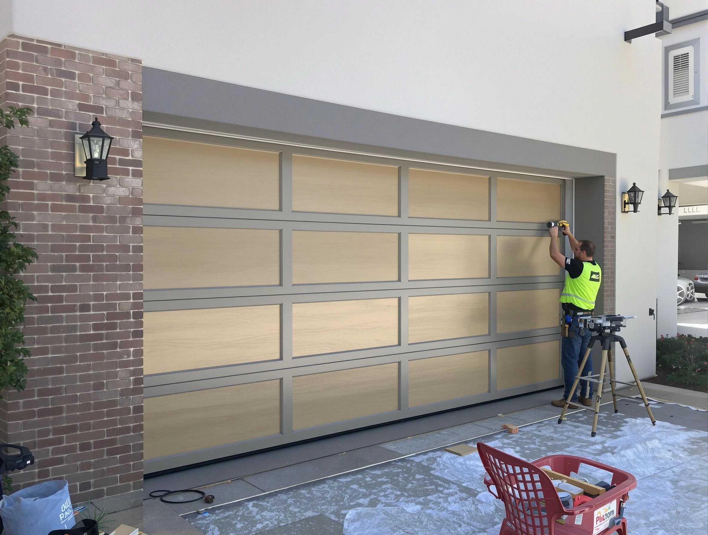 Garage door replacement service by Brockton Garage Door Repair in Brockton