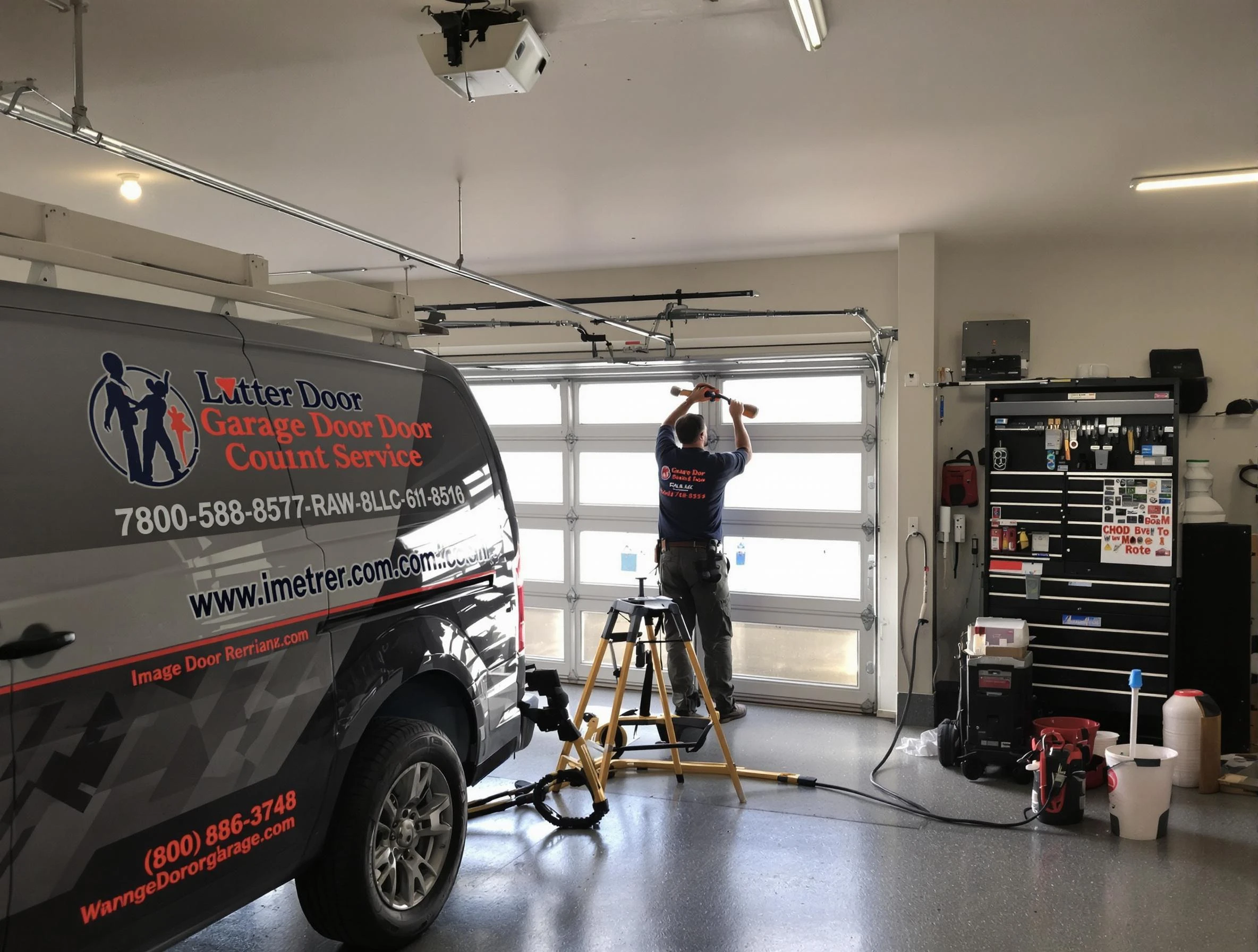 Brockton Garage Door Repair rapid response team performing same-day repair in Brockton